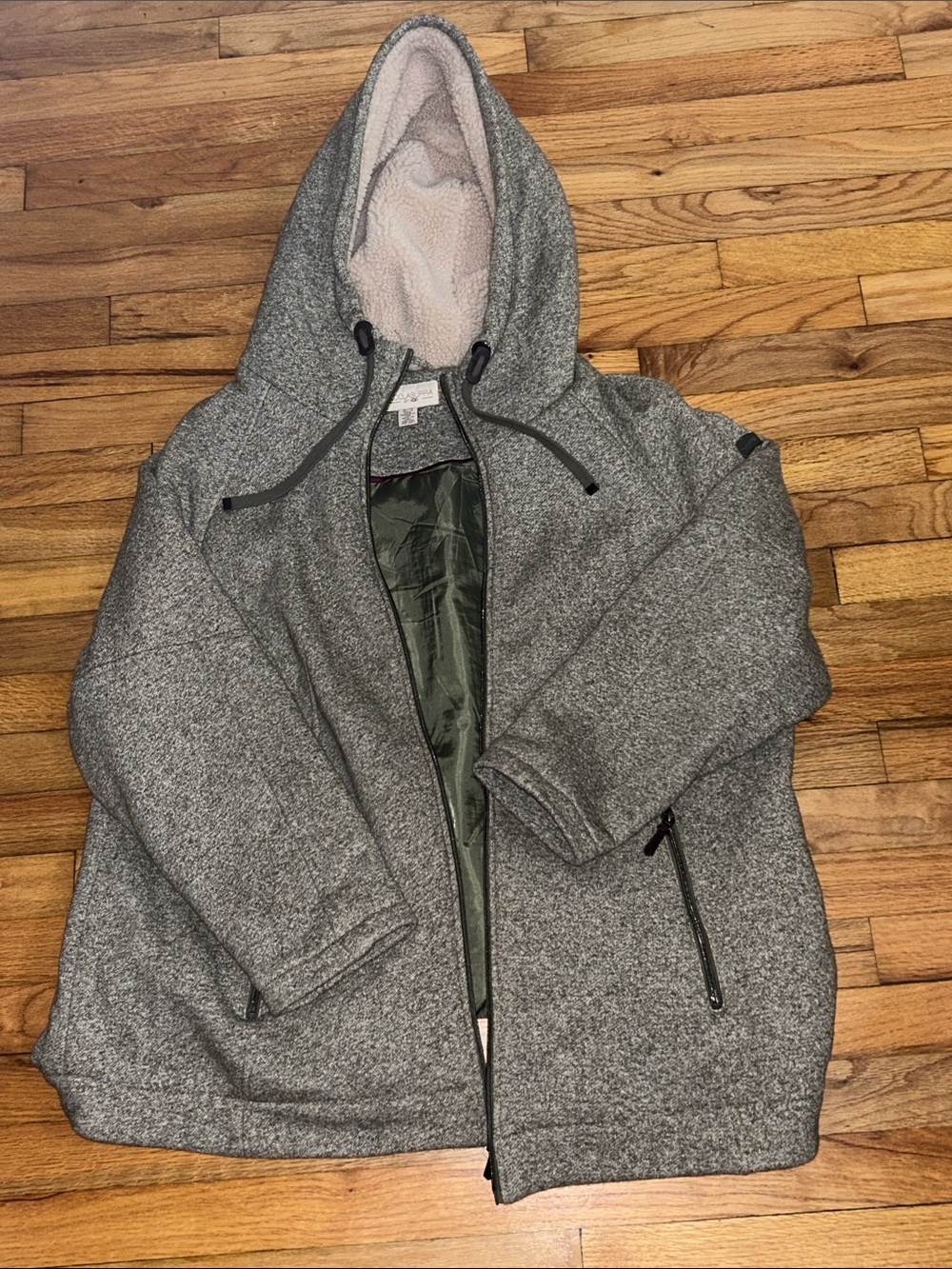 Cozy Green Coat